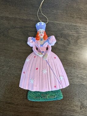 Kurt Adler Glinda the Good Witch Pink Holiday Ornament
